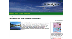 Desktop Screenshot of fa-navigator.de