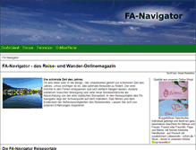 Tablet Screenshot of fa-navigator.de